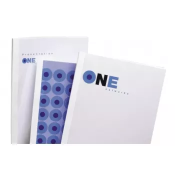 GBC Standard thermobindmappen 40 mm wit (50), A4, PVC, wit, 50 stk.