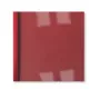 GBC LinenWeave ThermaBind-bindmappen 1,5 mm rood (100), A4, PVC, rood, 15 vel, 100 stk.