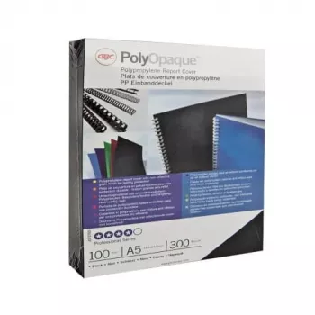 GBC PolyOpaque bindomslagen A4, 300 micron, wit, 100 st.