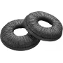 Kussen/ringset POLY CS540 kunstleer oorkussens zwart