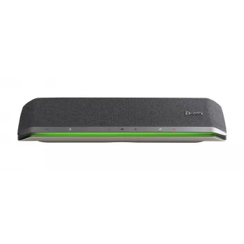 HP Poly Sync 60 speakerphone, zilver, Windows 10, Windows 11, MacOS, RoHS, Federal Communications Commission (FCC), CE, 37 mm, 116 mm