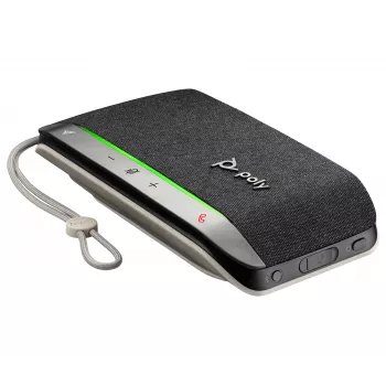 HP Poly Sync 20 USB-A speakerphone, pc, zilver, 0,715 m, IP64, Windows 10, Windows 11, MacOS