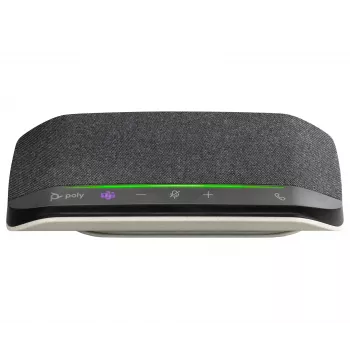 HP Poly Sync 10 Microsoft Teams-gecertificeerde speakerphone, pc, zilver, 0,715 m, IP64, Windows 10, Windows 11, MacOS