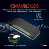 HP Poly Sync 10 Microsoft Teams-gecertificeerde speakerphone, pc, zilver, 0,715 m, IP64, Windows 10, Windows 11, MacOS
