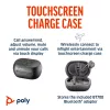 HP Poly Voyager Free 60+ UC Carbon zwart earbuds +BT700 USB-C adapter +touchscreen-laadcase