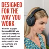 HP Poly Voyager Surround 80 UC USB-C headset + USB-C/A adapter