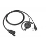 Kenwood EMC-12W headset bedraad oorhaakje gesprekken/muziek zwart