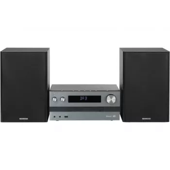Kenwood M-918DAB-H home-audiosysteem home-audio-microsysteem 10 W aluminium, zwart