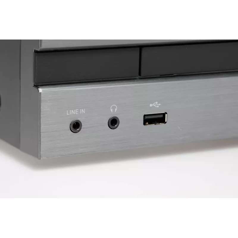 Kenwood M-918DAB-H home-audiosysteem home-audio-microsysteem 10 W aluminium, zwart