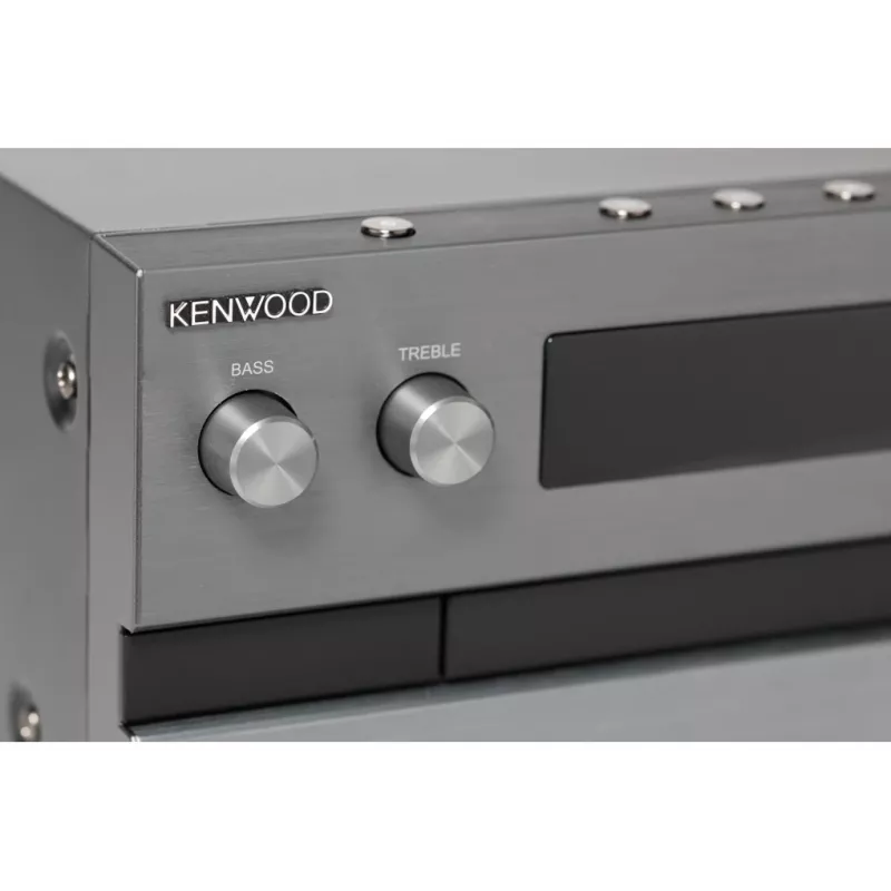 Kenwood M-918DAB-H home-audiosysteem home-audio-microsysteem 10 W aluminium, zwart
