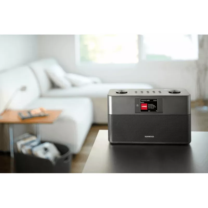 Kenwood CR-ST100S-B radio internet digitaal zwart