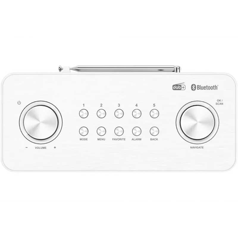 Kenwood CR-ST80DAB-W radio persoonlijk digitaal wit