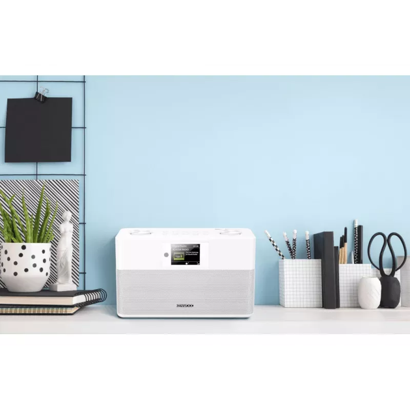 Kenwood CR-ST80DAB-W radio persoonlijk digitaal wit