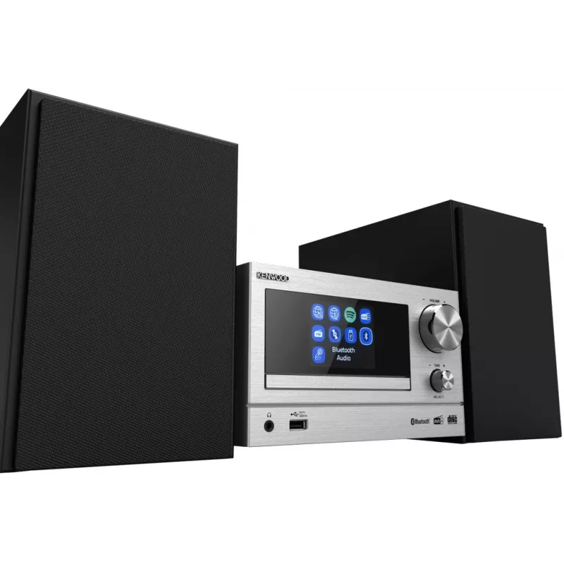 Kenwood M-7000S mini-audiosysteem 30 W zilver