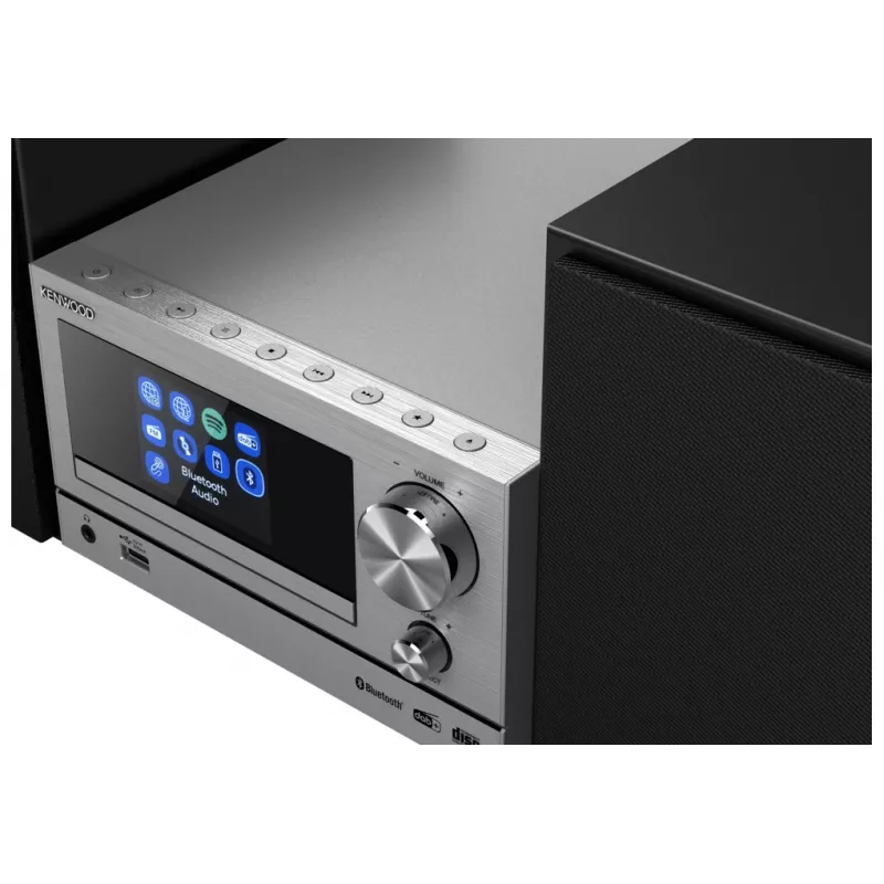 Kenwood M-7000S mini-audiosysteem 30 W zilver