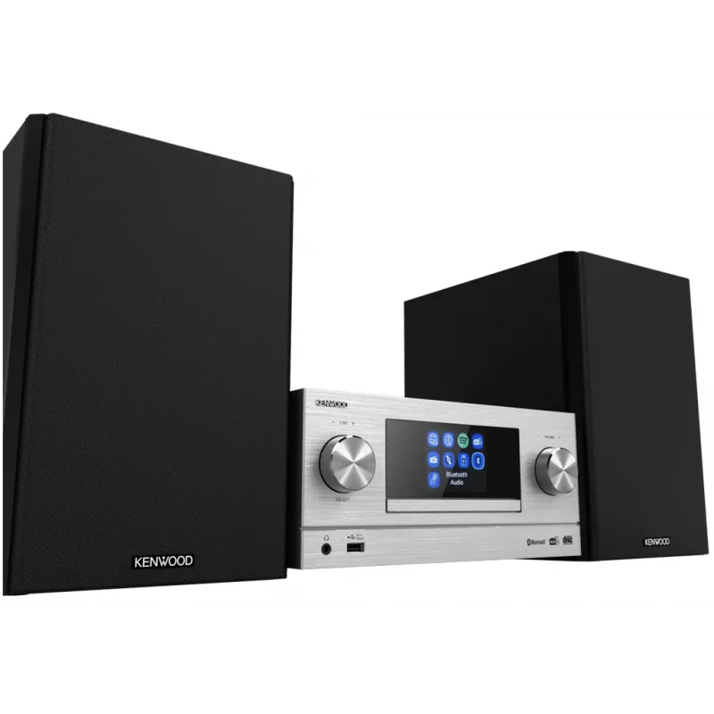 Kenwood M-9000S mini-audiosysteem 50 W zilver