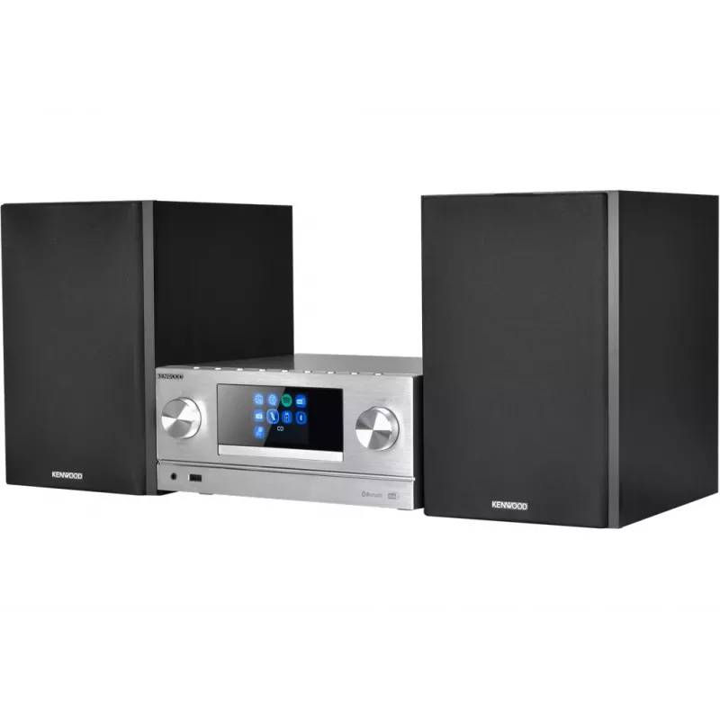 Kenwood M-9000S mini-audiosysteem 50 W zilver