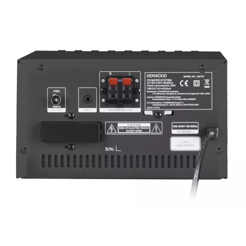 Kenwood M-7000S mini-audiosysteem 30 W zwart