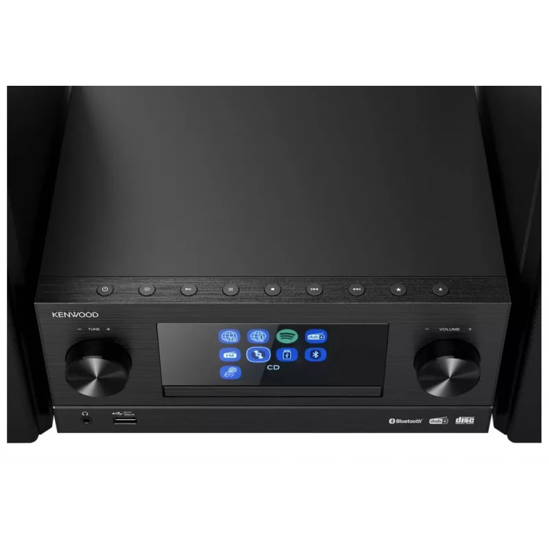 Kenwood M-9000S mini-audiosysteem 50 W zwart