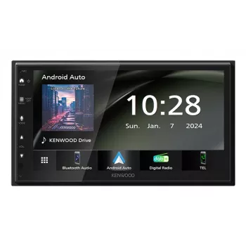 Kenwood DMX6523DABS car-mediareceiver zwart Wi-Fi Bluetooth