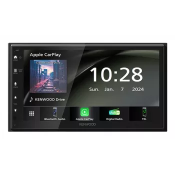 Kenwood DMX6523DABS car-mediareceiver zwart Wi-Fi Bluetooth