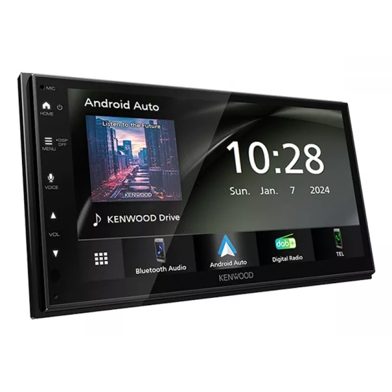 Kenwood DMX6523DABS car-mediareceiver zwart Wi-Fi Bluetooth