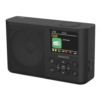 Kenwood CR-M33DAB draagbare digitale radio zwart