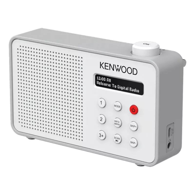 Kenwood CR-M25DAB-W radio draagbaar digitaal wit