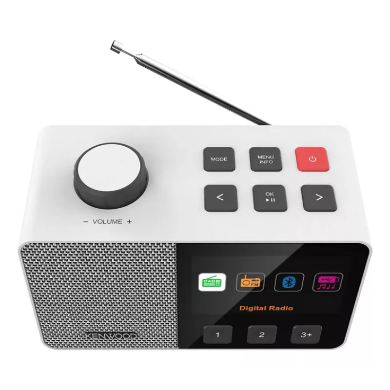 Kenwood CR-M70DAB-W draagbare digitale radio wit