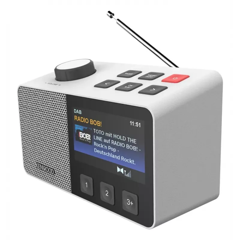 Kenwood CR-M70DAB-W draagbare digitale radio wit