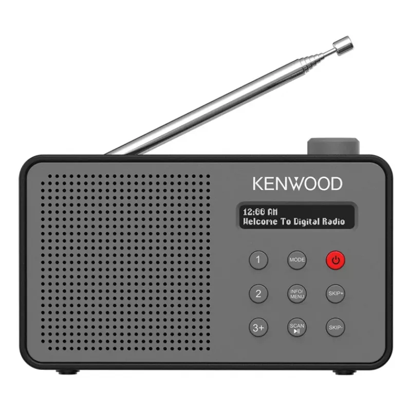 Kenwood CR-M25DAB-H radio draagbaar digitaal grijs