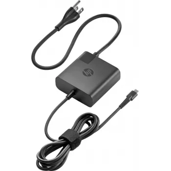 HP 65W USB-C voeding, binnen, AC, zwart