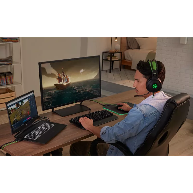 HP Pavilion Gaming toetsenbord 800, full-size (100%), bedraad, USB, mechanisch, zwart