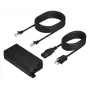 HP Poly PoE++ 65W 2.5G-adapter met 3,66 m CAT6A-kabel en netsnoer