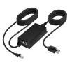 HP Poly PoE++ 65W 2.5G-adapter met 3,66 m CAT6A-kabel en netsnoer