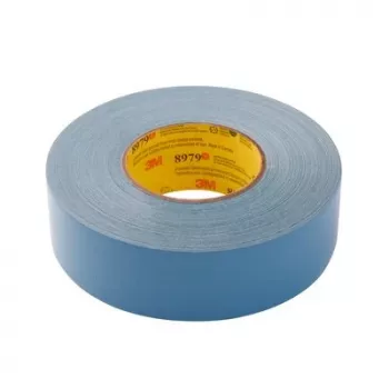 3M 8979 geschikt voor buiten 54,8 m polyethyleen, rubber blauw