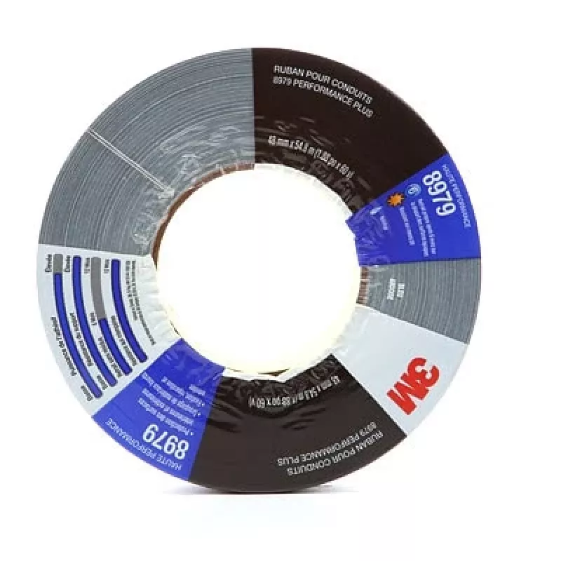 3M 8979 geschikt voor buiten 54,8 m polyethyleen, rubber blauw