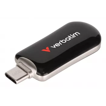 Verbatim Plectra USB-C flashdrive zwart 64GB