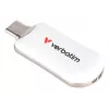 Verbatim Plectra USB-C flashdrive wit 64 GB, 64 GB, USB Type-C, 3.2 Gen 1 (3.1 Gen 1), 100 MB/s, doploos, wit