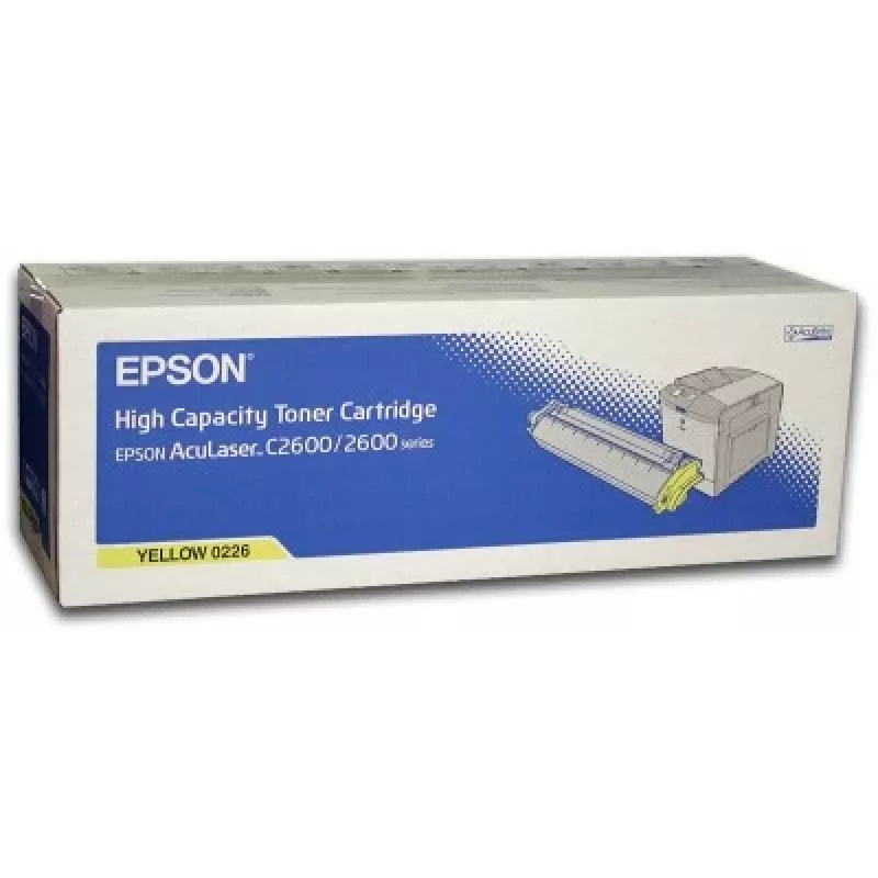 Epson AL-C2600 tonercartridge geel 5k, 5000 pagina's, geel, 1 stuk