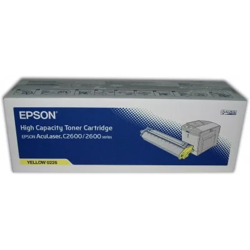 Epson AL-C2600 tonercartridge geel 5k, 5000 pagina's, geel, 1 stuk