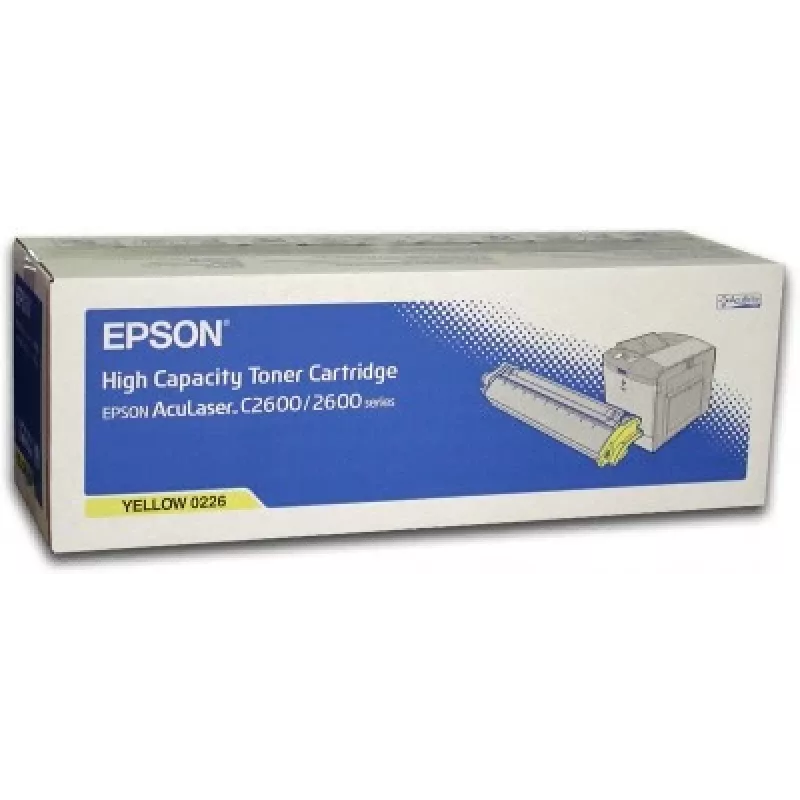 Epson AL-C2600 tonercartridge geel 5k, 5000 pagina's, geel, 1 stuk