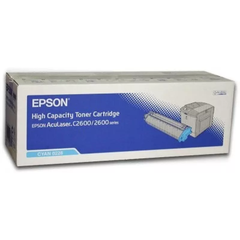 Epson AL-C2600 tonercartridge cyaan 5k, 5000 pagina's, cyaan, 1 stuk