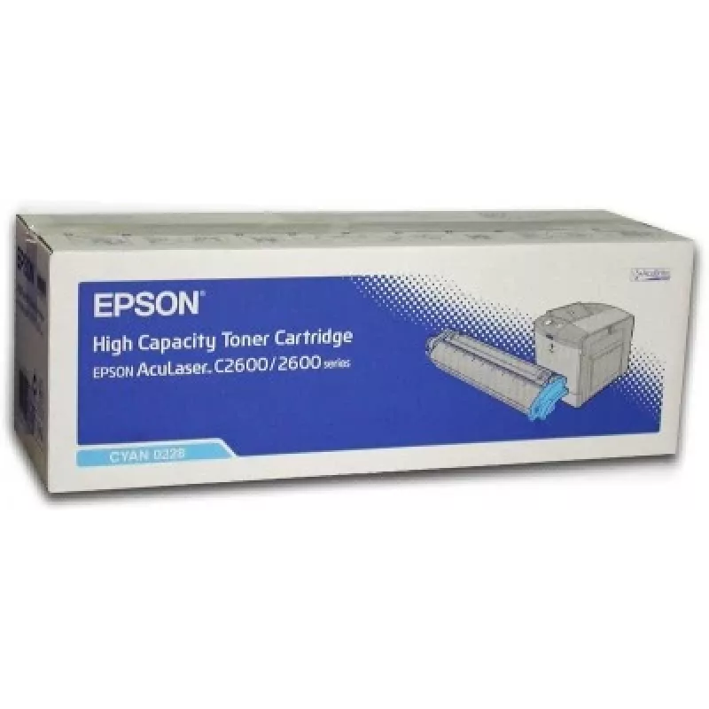 Epson AL-C2600 tonercartridge cyaan 5k, 5000 pagina's, cyaan, 1 stuk