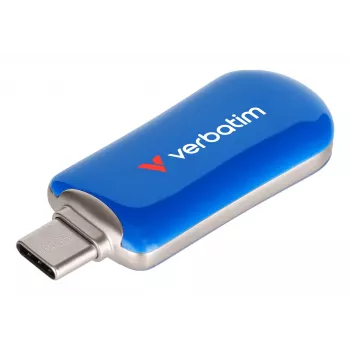 Verbatim Plectra USB-C flashdrive blauw 64GB
