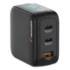 Verbatim Mini GaN oplader 65W met display, binnen, AC, 20 V, zwart