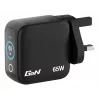 Verbatim Mini GaN oplader 65W met display, binnen, AC, 20 V, zwart