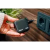 Verbatim Mini GaN oplader 65W met display, binnen, AC, 20 V, zwart