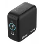 Verbatim Mini GaN oplader 140W met display, binnen, AC, 28 V, zwart