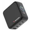 Verbatim Mini GaN oplader 140W met display, binnen, AC, 28 V, zwart